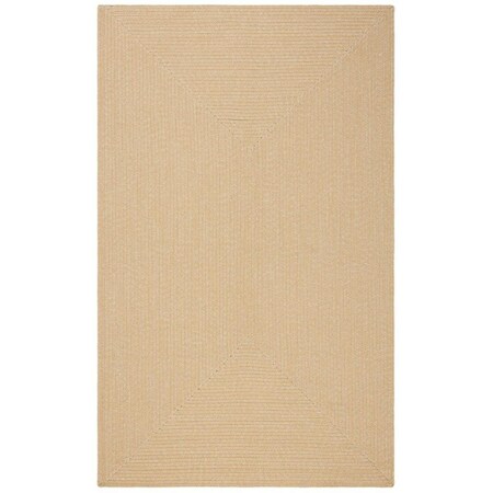 Safavieh 8 x 10 ft. Braided Contemporary Rectangle Hand Woven Area Rug Beige & Tan BRD315D-8